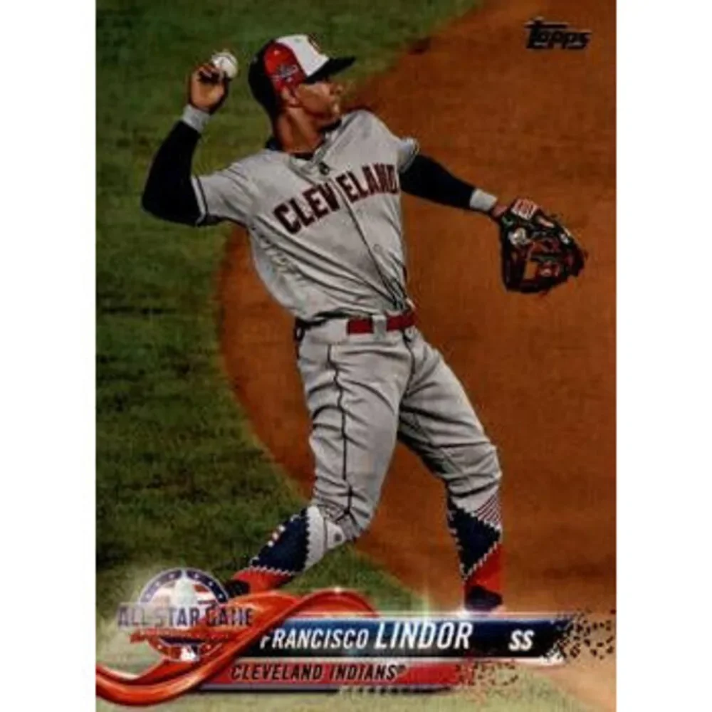 2018 Topps Update Francisco Lindor ASG #US157 Cleveland Indians